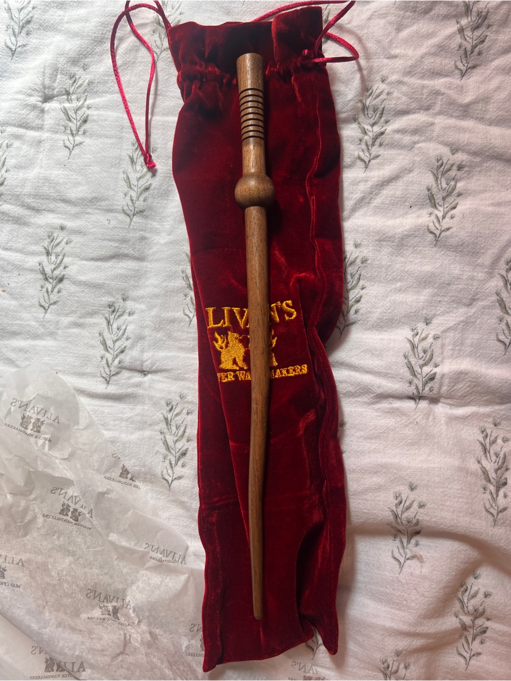 Alivan’s Pottermore wooden Harry Potter wand